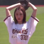 背番号は3310(みさと)!宇垣美里「ユニフォーム似合いすぎ」で「始球式の女王になる」!